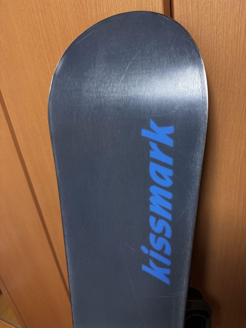kissmark キスマーク 魂 スノーボード 板 ブルー ボードカバー付き