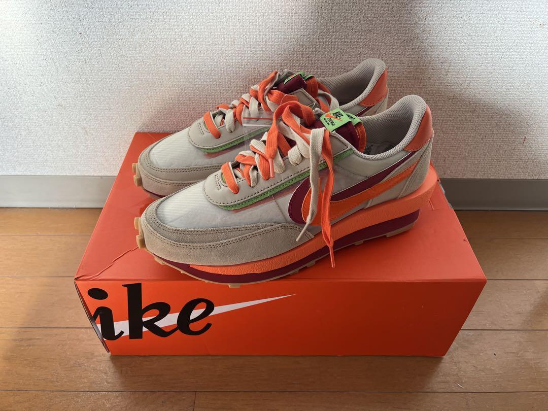 Nike スニーカー クロット×サカイ×ナイキLDワッフル オレンジブレイズ 国内9月9日/11日発売予定】クロット × サカイ × ナイキ LD