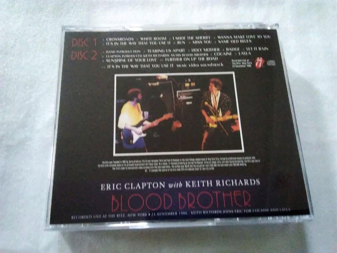 貴重盤ERIC CLAPTONクラプトン&KリチャーズBLOOD BROTHER