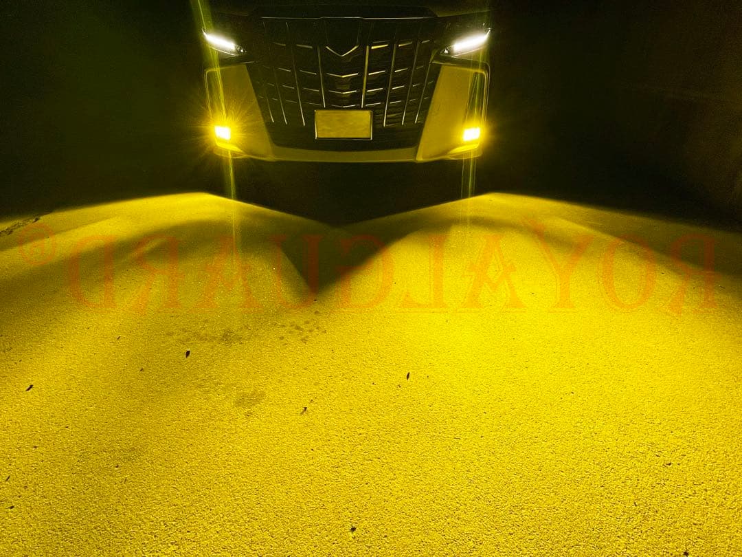 200系 クラウン マークX 30系 プリウス LEDフォグ イエロー3000k 200系 クラウン マークX 30系 プリウス LEDフォグ イエロー3000k