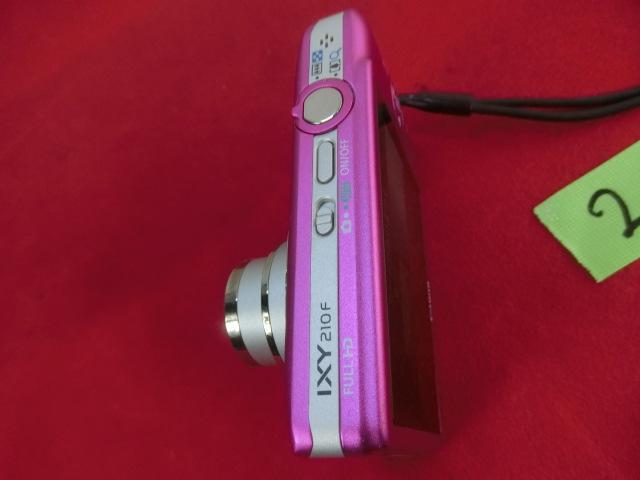 21：Canon　IXY210F　キヤノン　デジタルカメラ　ジャンク