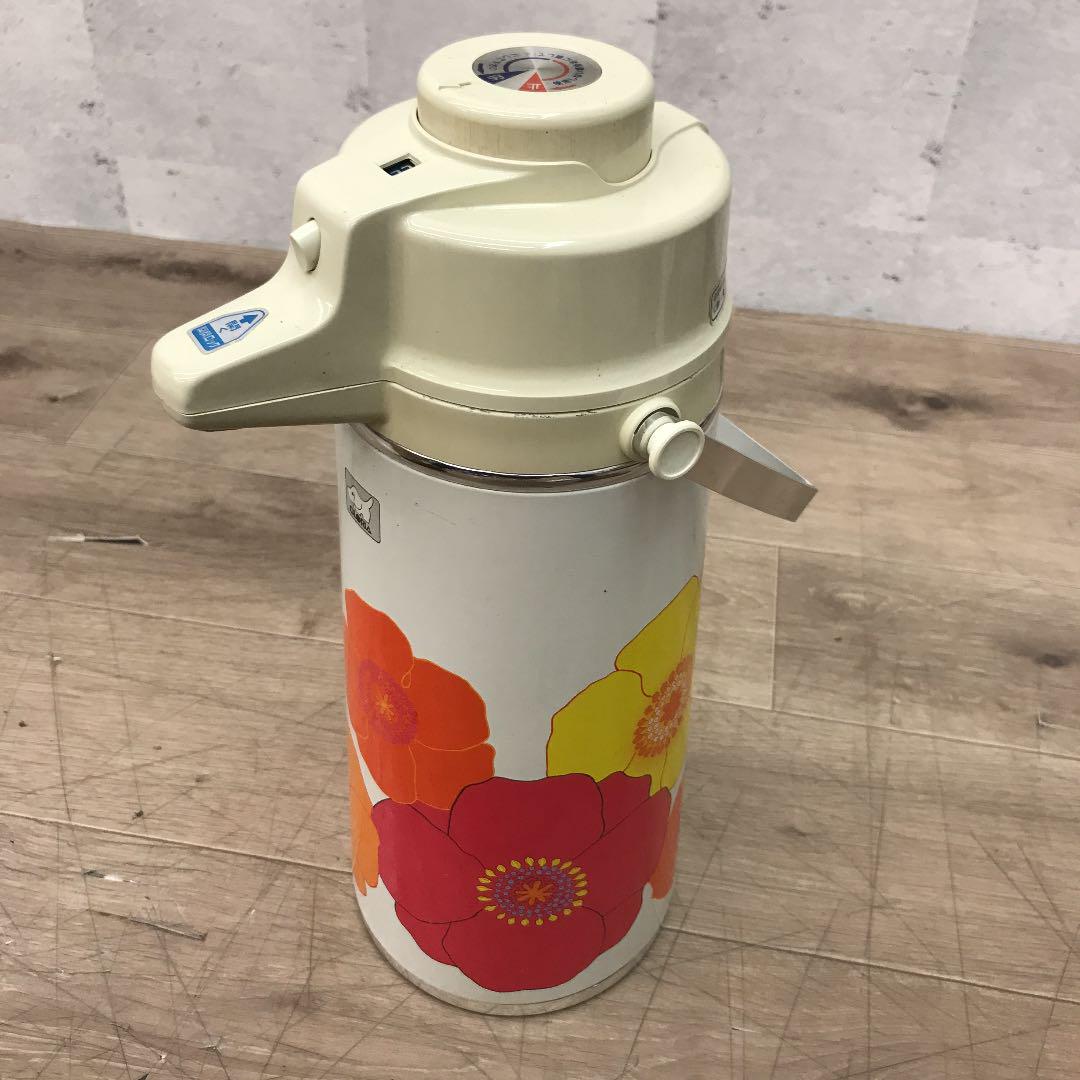 昭和レトロ グロリア エアーポット クイーン マホービン 魔法瓶 2.2L