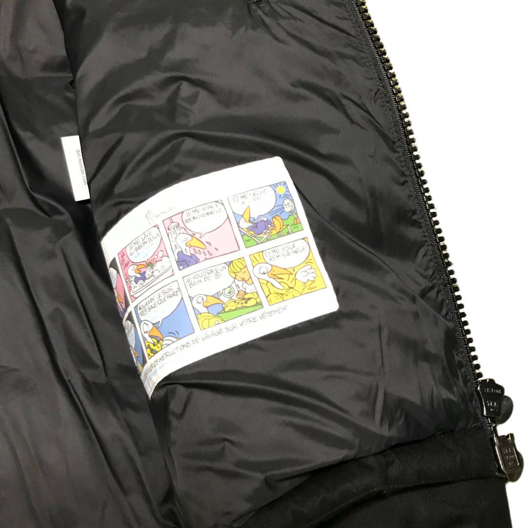●新品 MONCLER MONTGENEVRE モンジュネーブル サイズ0 黒 画像8