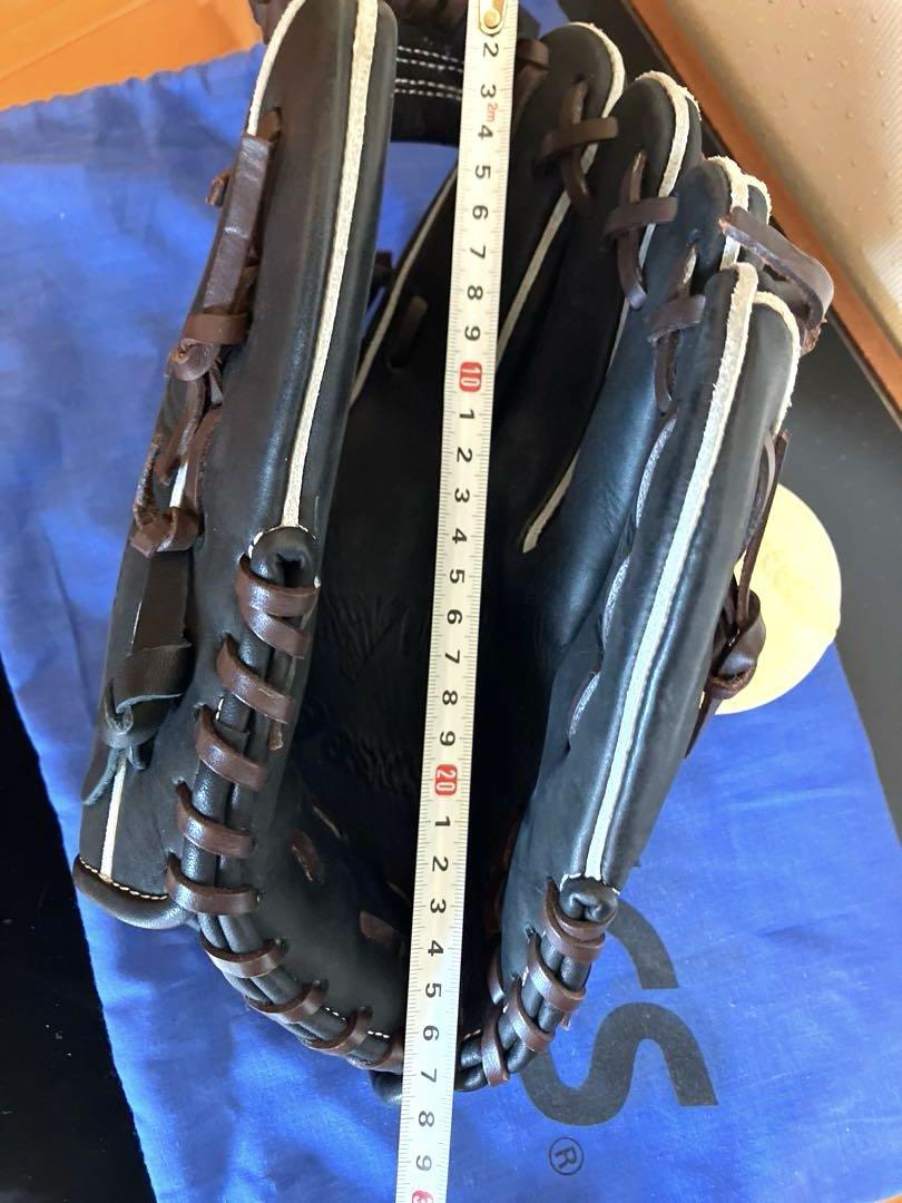 軟式グローブ　トライアップアシック　BGRCAK　ブラック