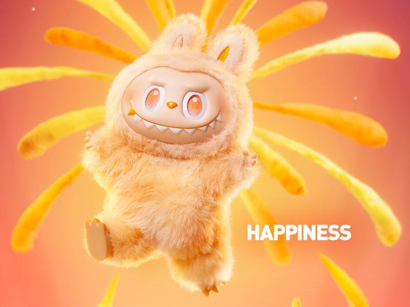LABUBU Big into Energy ぬいぐるみ HAPPINESS