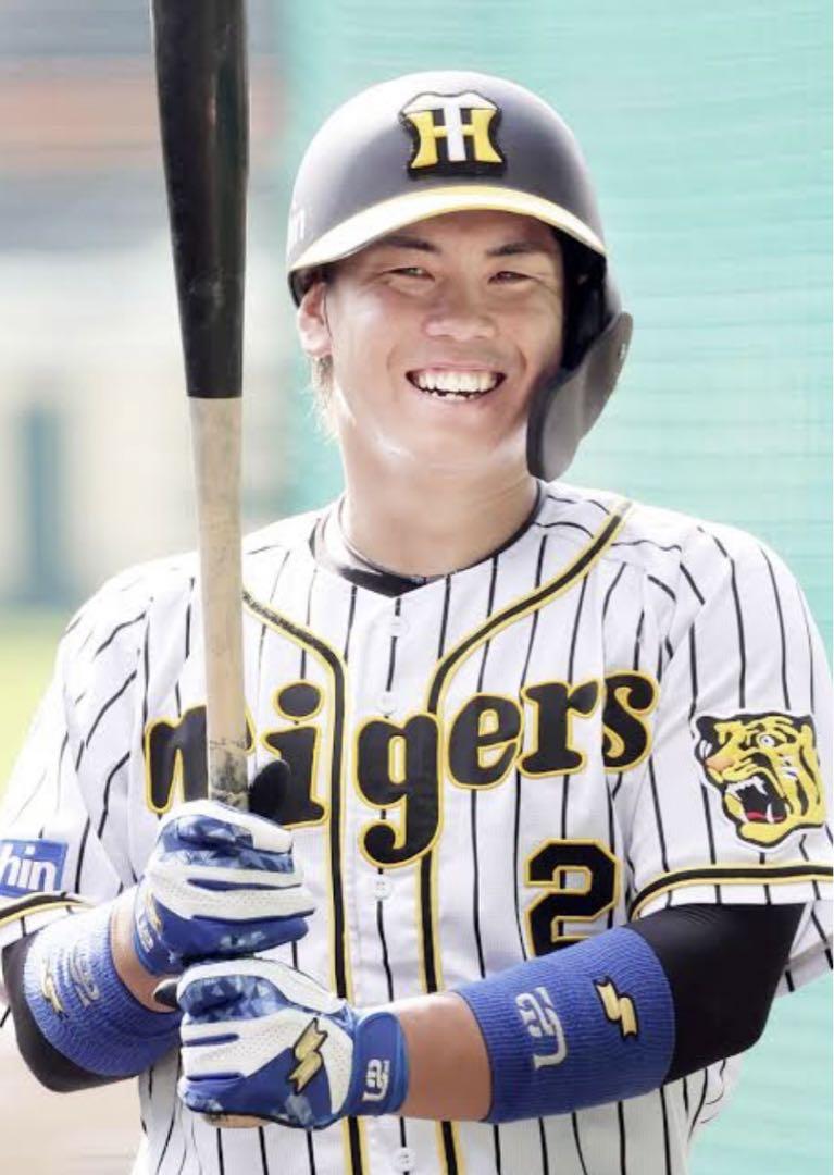 【超貴重、阪神日本一記念】梅野選手　バッティンググローブ　SSK製