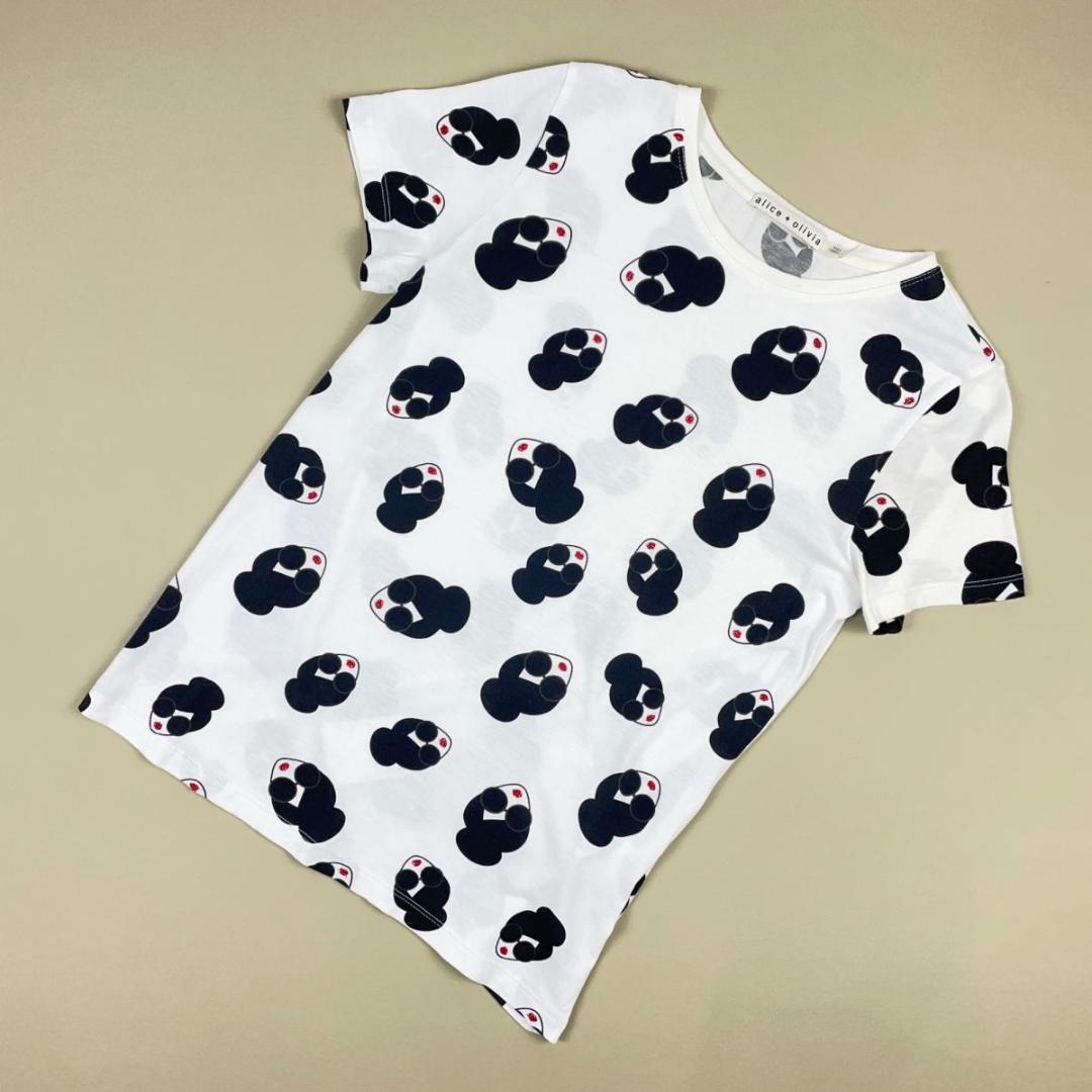 alice+olivia ステイシーフェイス Tシャツ