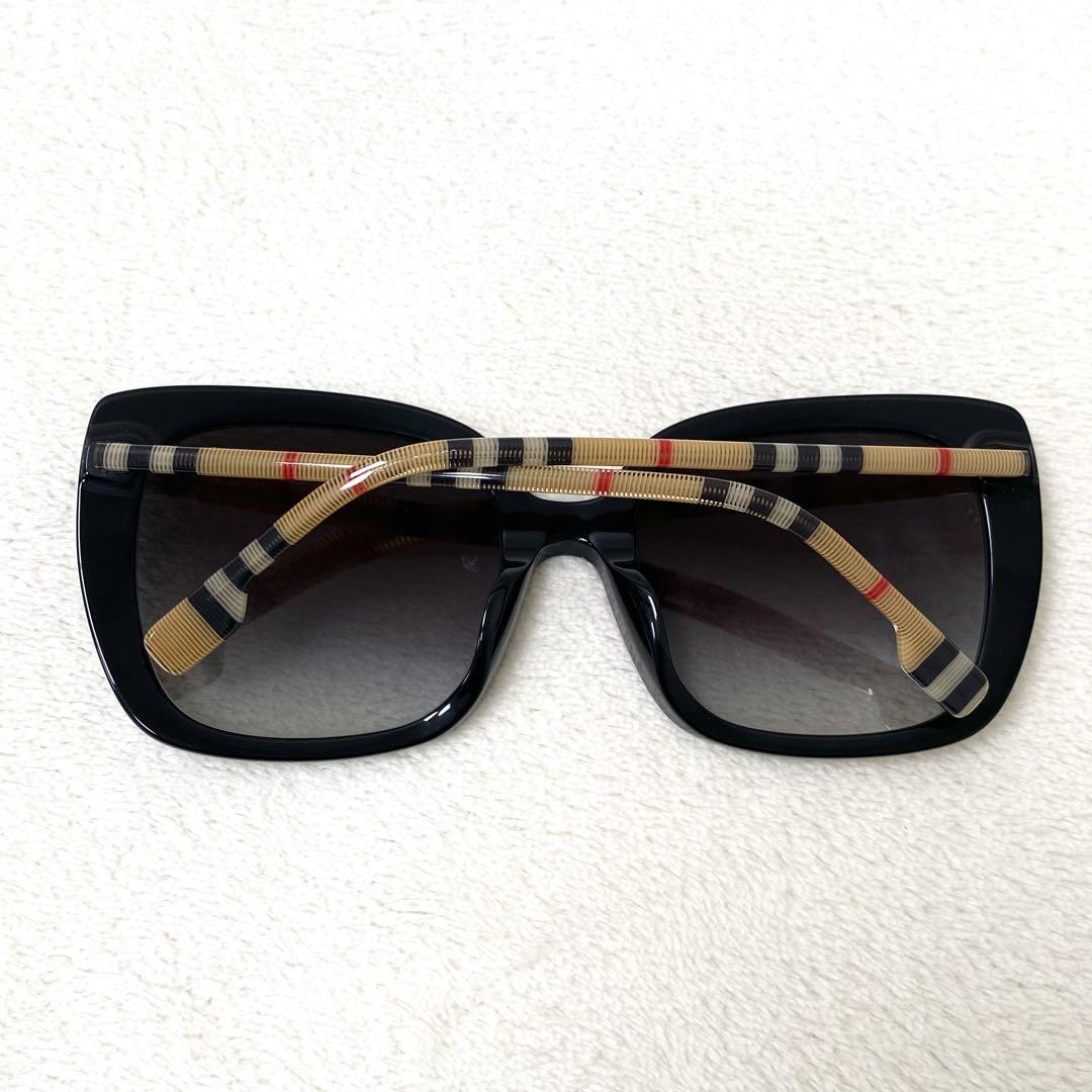 【美品 ノバチェック】バーバリー サングラス B4323-F ユニセックス