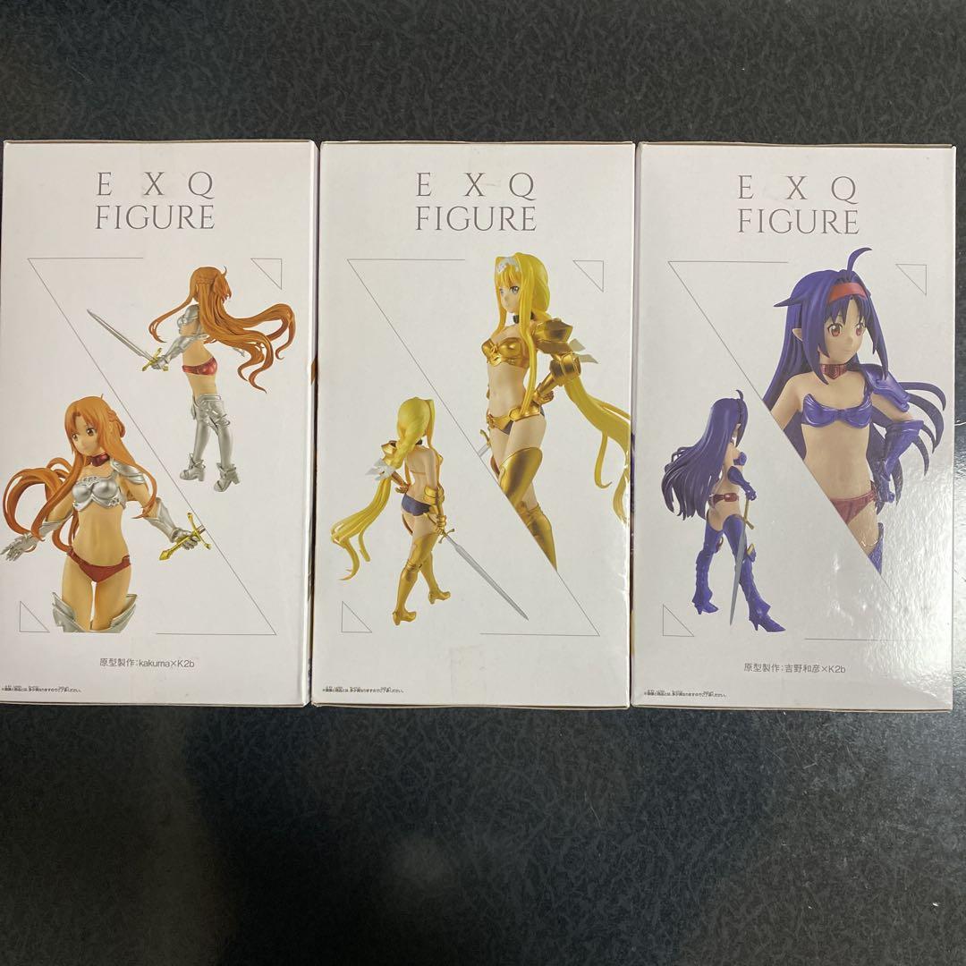 【EXQ】SAO プライズフィギュアまとめ売り ソードアートオンライン SAO プライズフィギュア まとめ アスナ