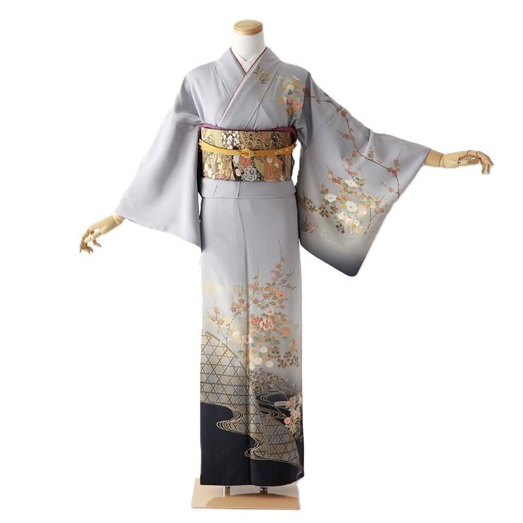 訪問着 身長157-172cm h-318