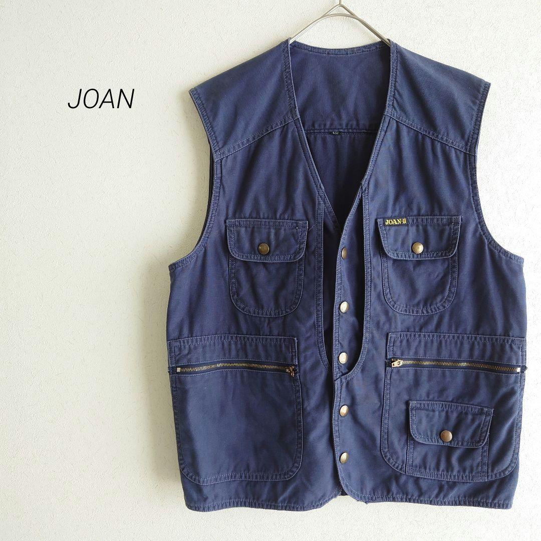 2025年レディースファッション福袋特集 ネイビー LL フィッシングベスト ジョアン JOAN 紺色 メルカリ - ウェア