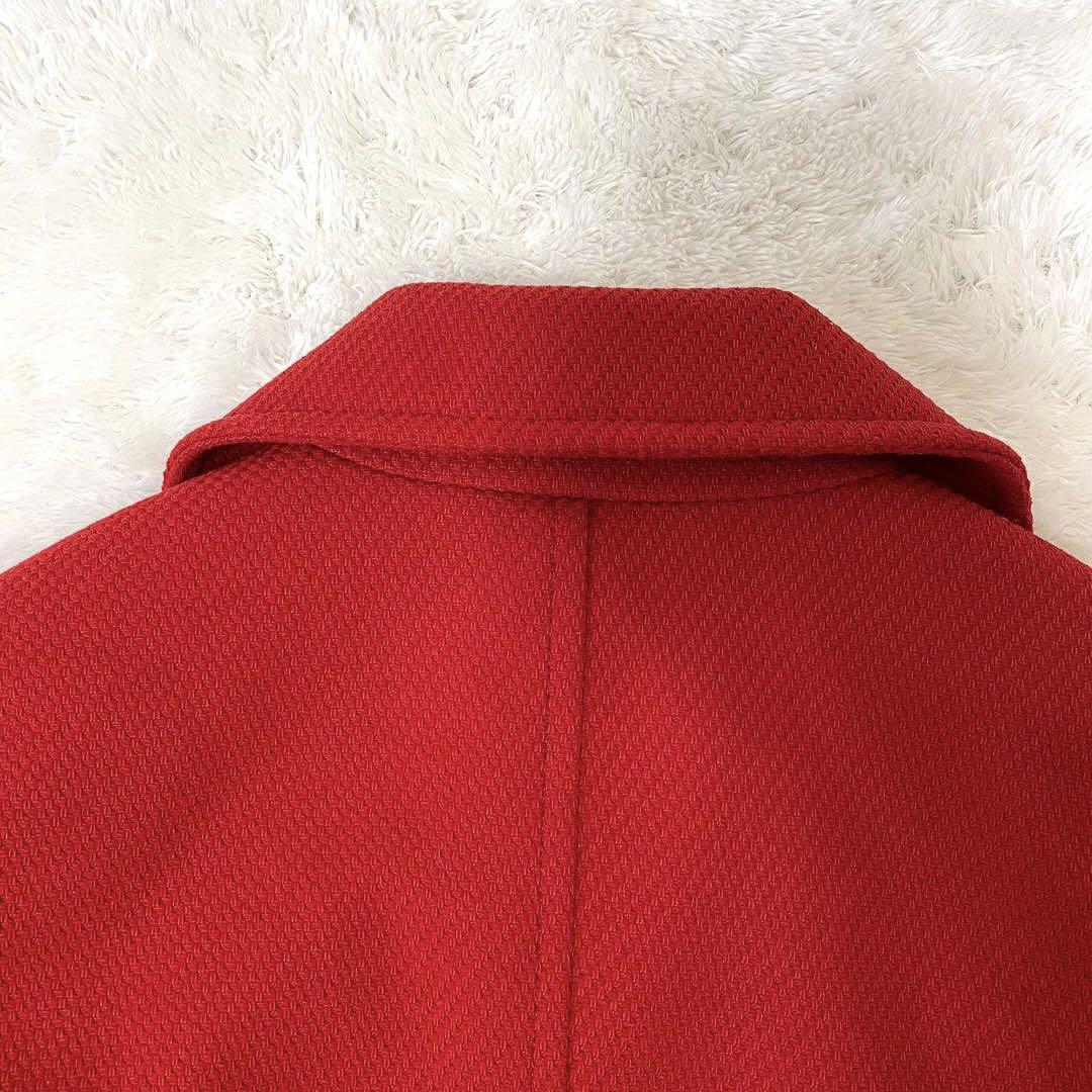 【新品】マッキントッシュフィソロフィー　ピーコート　M  レッド　メンズ