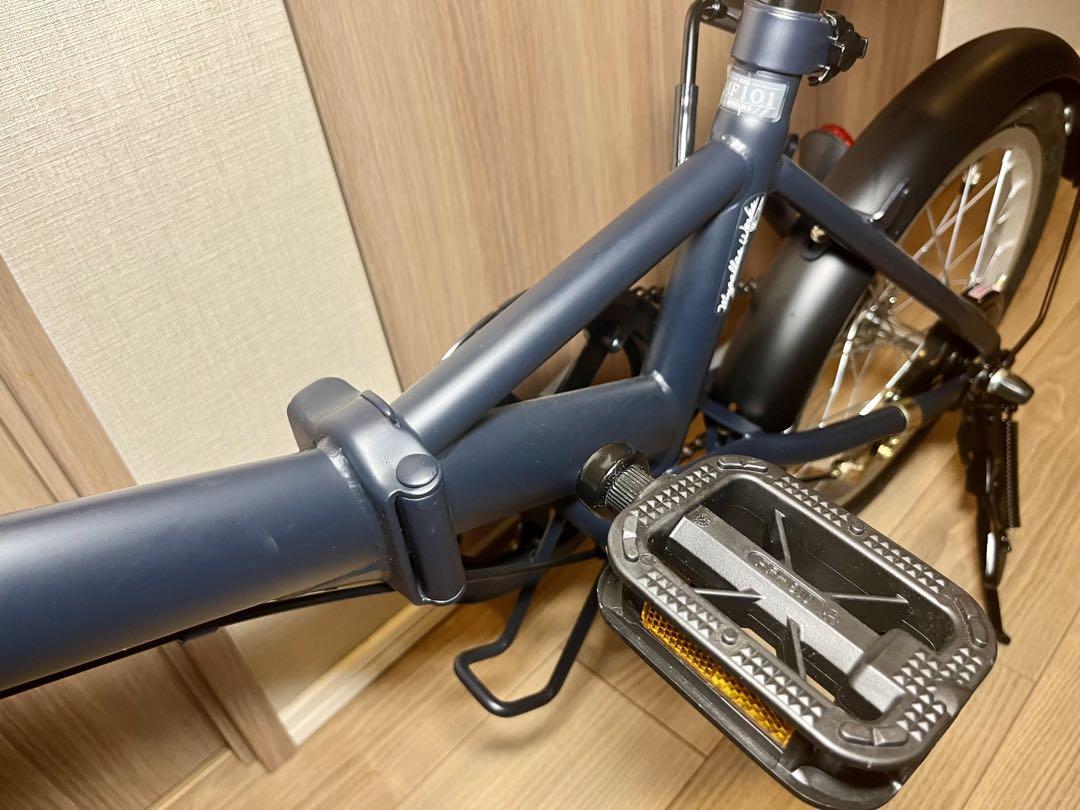 折りたたみ自転車 16インチ 軽量  マイパラス MF101 自転車 本体