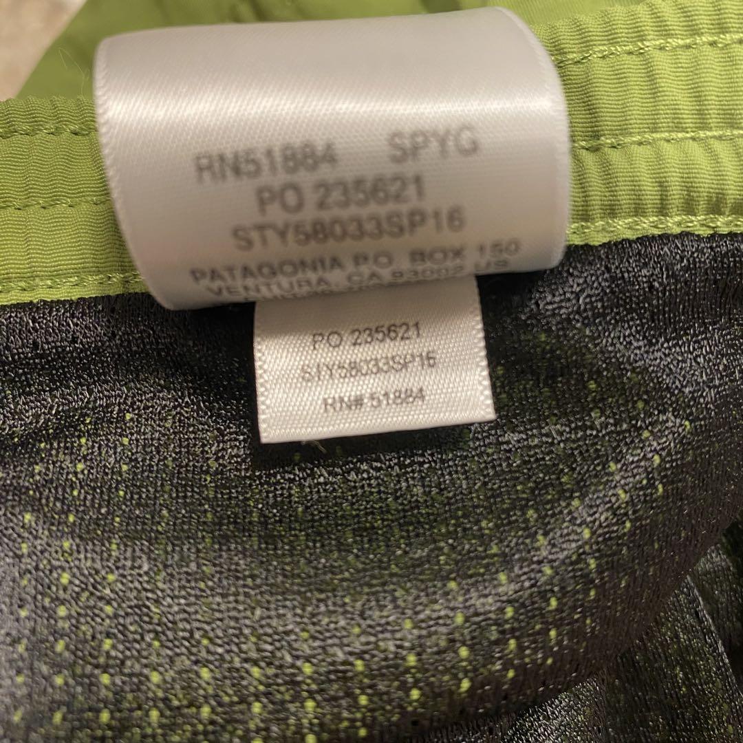 16年製 Patagonia バギーズショーツ