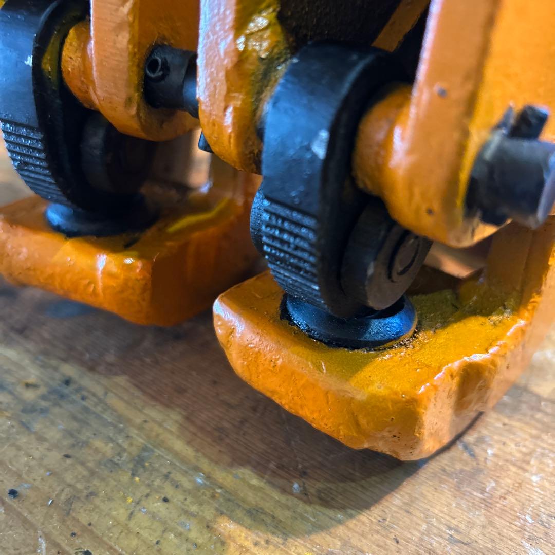 レンフロー0.5トン横吊りイーグルクランプ2個セット レンフロー0.5トン横吊りイーグルクランプ2個セット