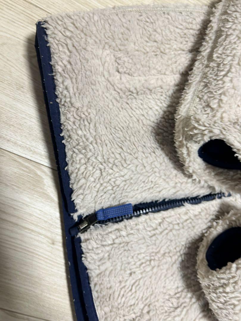Patagonia フリースジャケット フード付き　リバーシブル