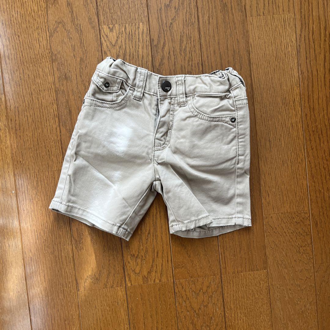 ⭐︎ベビー⭐︎アルマーニ ベージュ ハーフパンツ 74cm