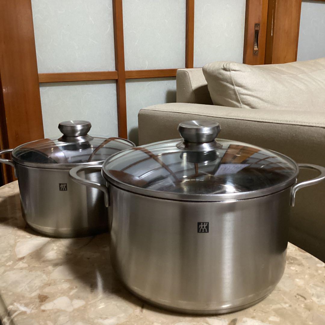 ZWILLING ツヴィリング ストックポット両手鍋 24㎝20㎝2個セット