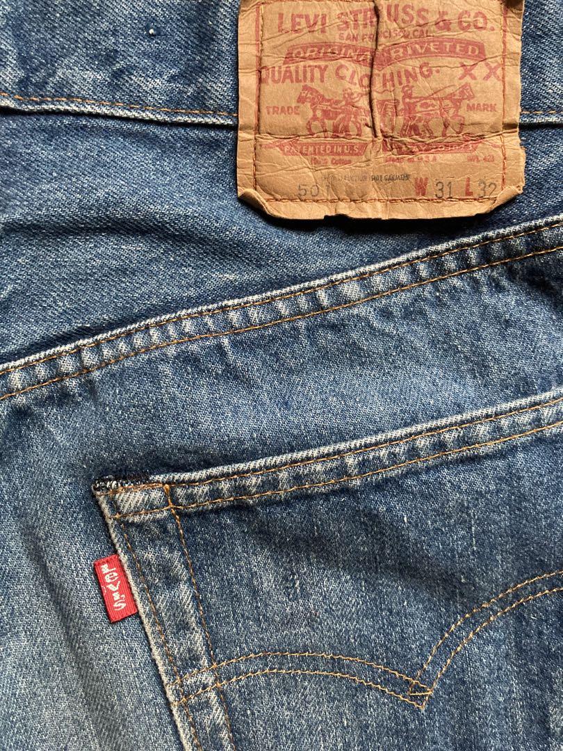 希少【80s】Levi's 501 USA製 赤耳 W31 希少【80s】Levi's 501 USA製 赤耳 W31