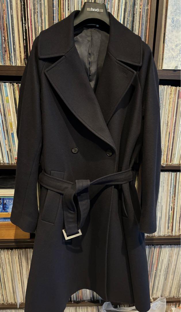 hevo BRINDISI ウールコート ネイビー BEAMSで購入