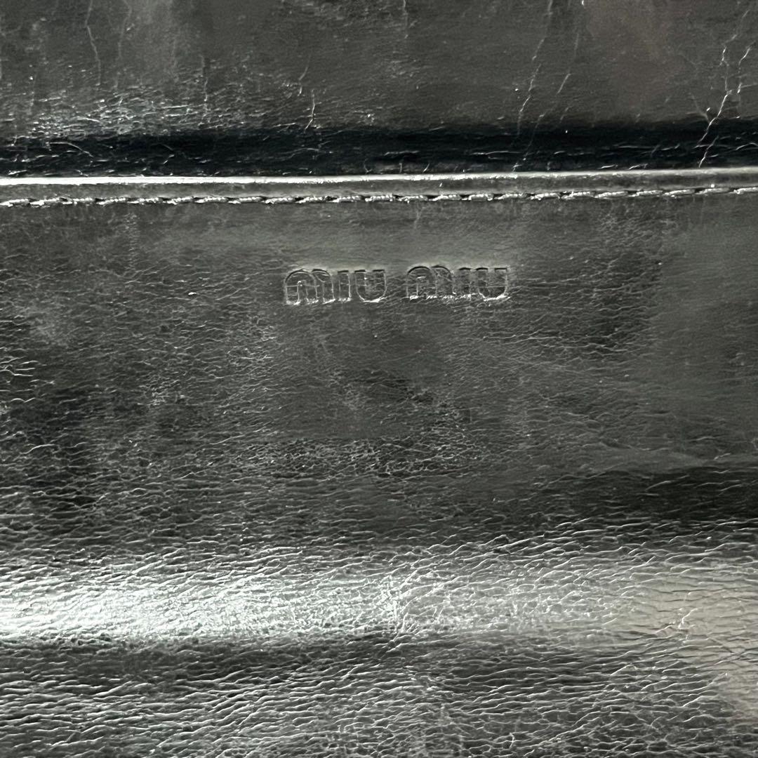 ✨激レア✨miumiu マテラッセ 長財布 キルティング ロゴ金具 ブラック