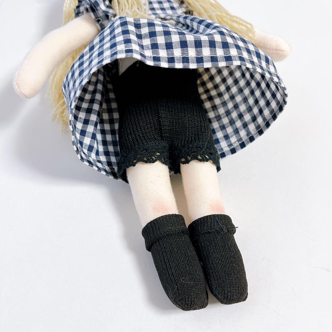ハンドメイド　お人形　ドール　ぬいぐるみ　お世話人形　ウォルドルフ人形風