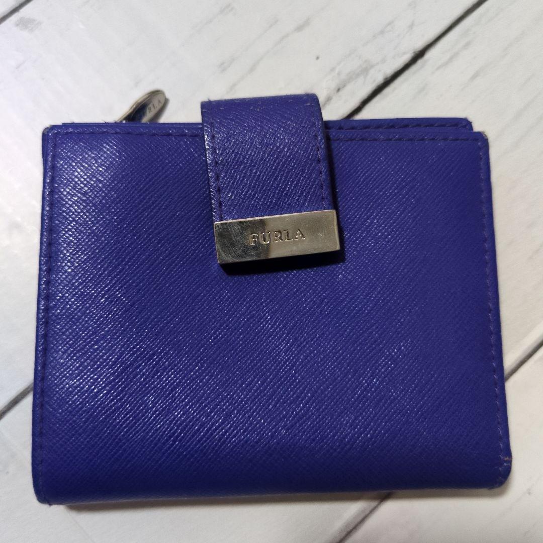 フルラ FURLA 折財布 二つ折り財布 ミニ財布 BLUE ブルー 楽天市場】フルラ furla 二つ折り財布 ブルーの通販