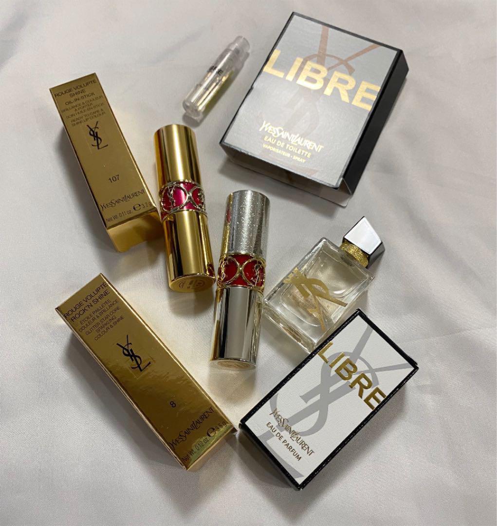 めくスパー YSL 8 & 107 &リブレ&トワレ プレゼント OXuPc-m88657715552 イヴサンローラン ルージュ ↳リブレ