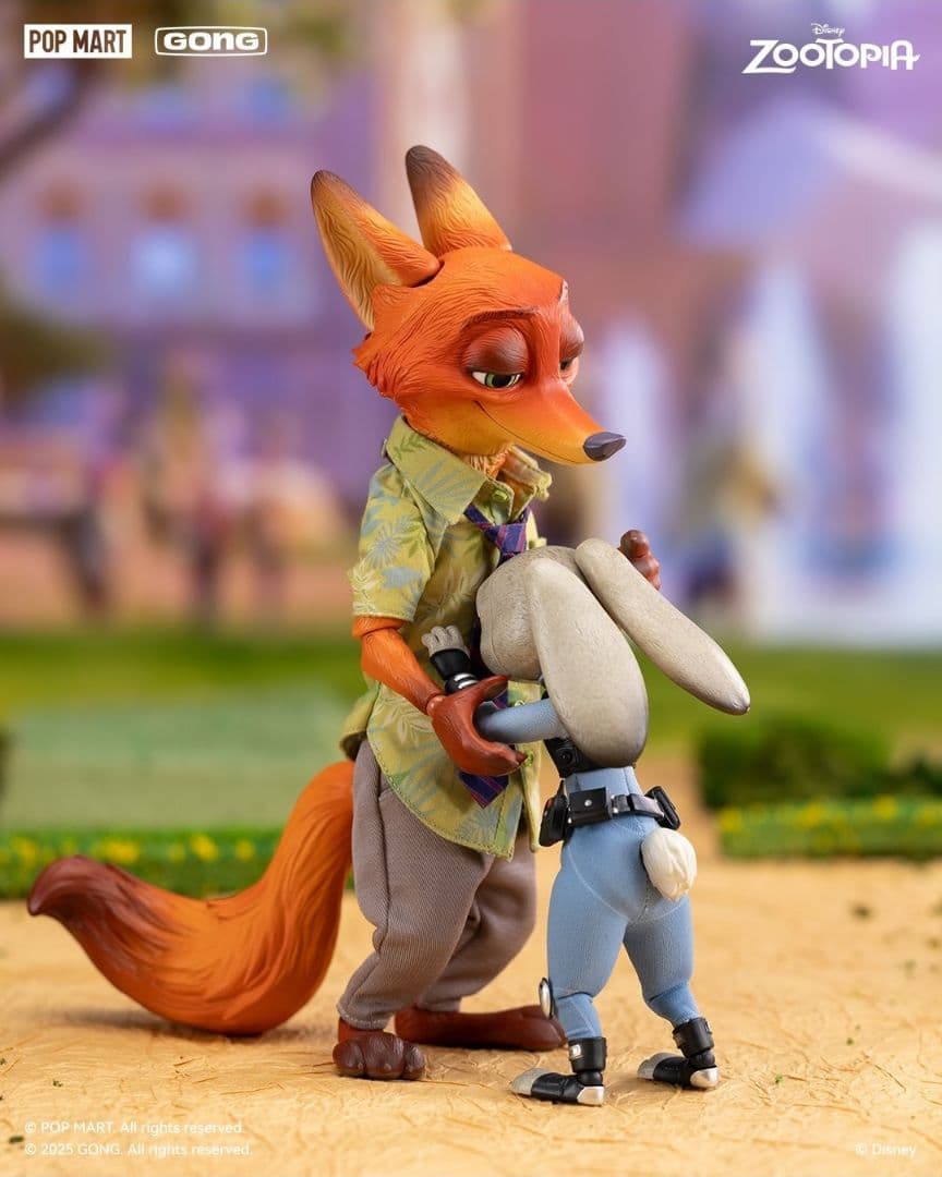 POPMART　Zootopia Series-Nick/Judy フィギュア
