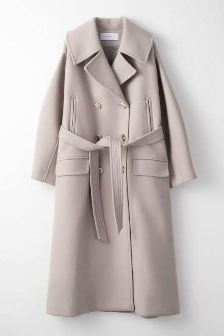 【MURRAL】Wool pea coat ミューラル　ウールピーコート