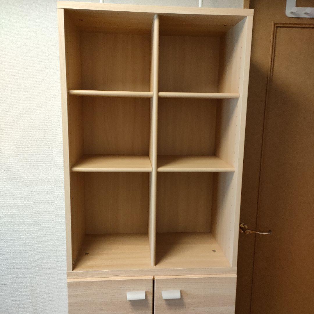 最高の品質 送料込】本棚 トールキャビネット 幅60cm 高さ180cm 本棚・本収納 本棚・本収納