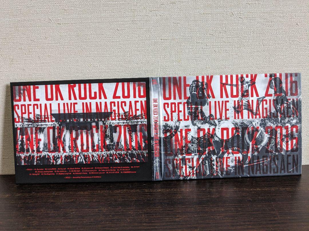 ワンオク ONE OK ROCK 渚園 LIVE DVD 2016 2枚組