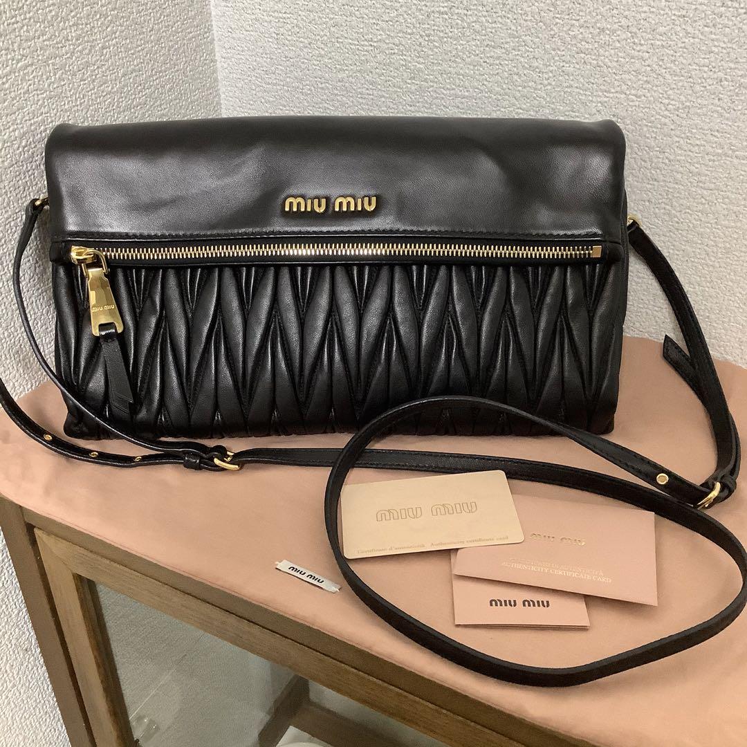 MIU MIU 2WAY ミュウミュウ  マテラッセ
