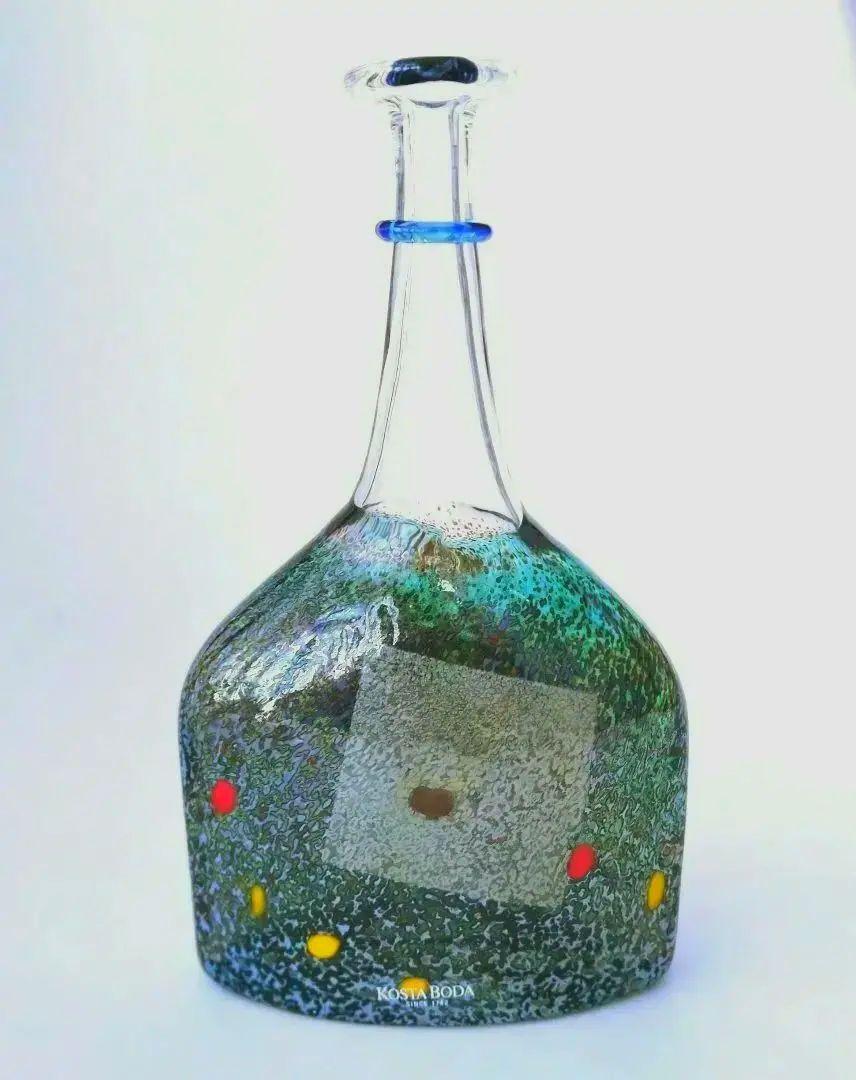 Bertil Vallien　コスタボダ　 スウェーデン　花瓶 北欧　ガラス