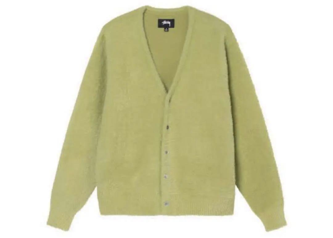 stussy shaggy cardigan