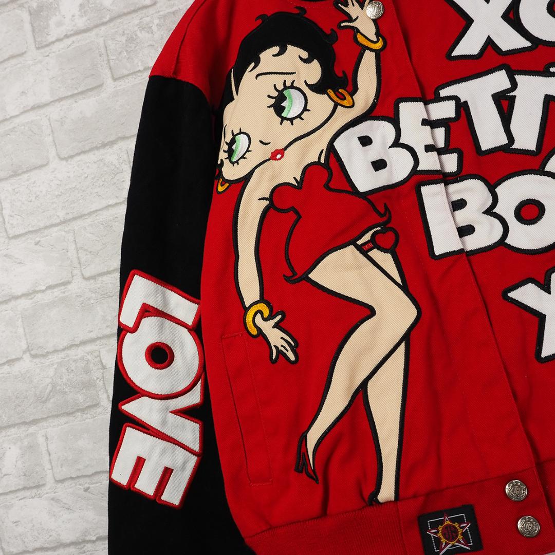 希少【JH Design/BettyBoop】レーシングJKT/ ベティーちゃん ベティー