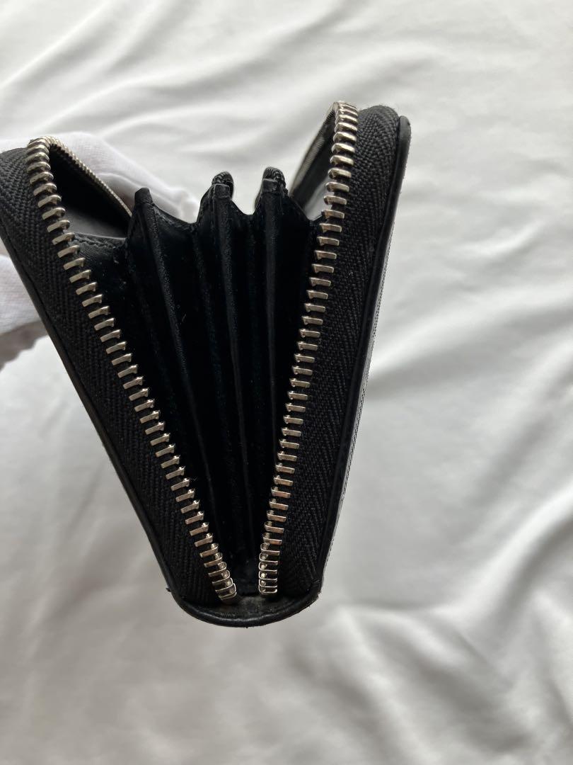 【yumi@】 Gucci GGパターン ブラック長財布