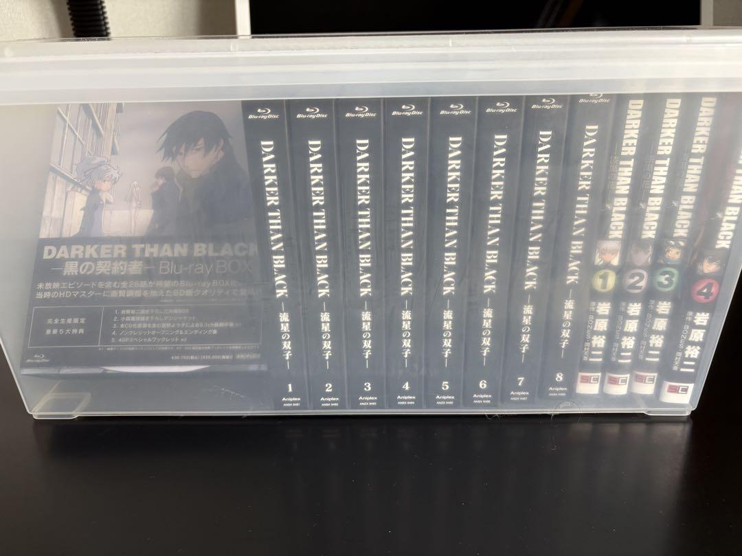 DARKER THAN BLACK 1期BD-BOX 2期全8巻 漫画4巻セット