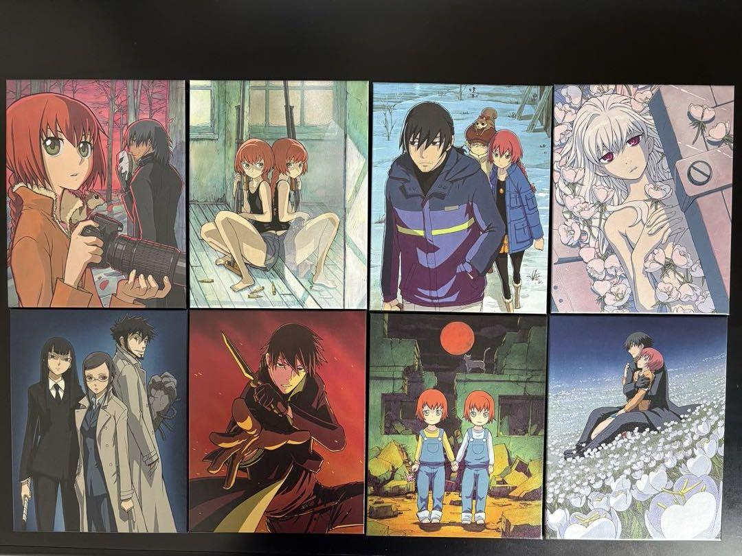DARKER THAN BLACK 1期BD-BOX 2期全8巻 漫画4巻セット