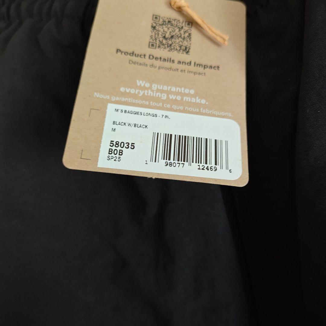 パタゴニア patagonia バギーズロング 7インチ 未使用新品 Mサイズ