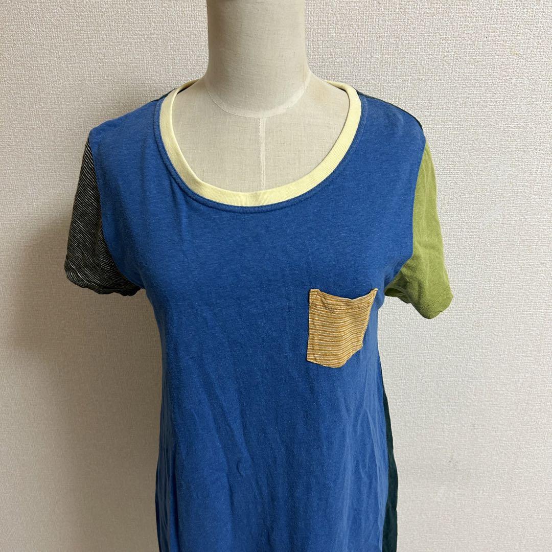 ゴーヘンプGo Hemp ワンピース ロングTシャツ XS - メルカリ