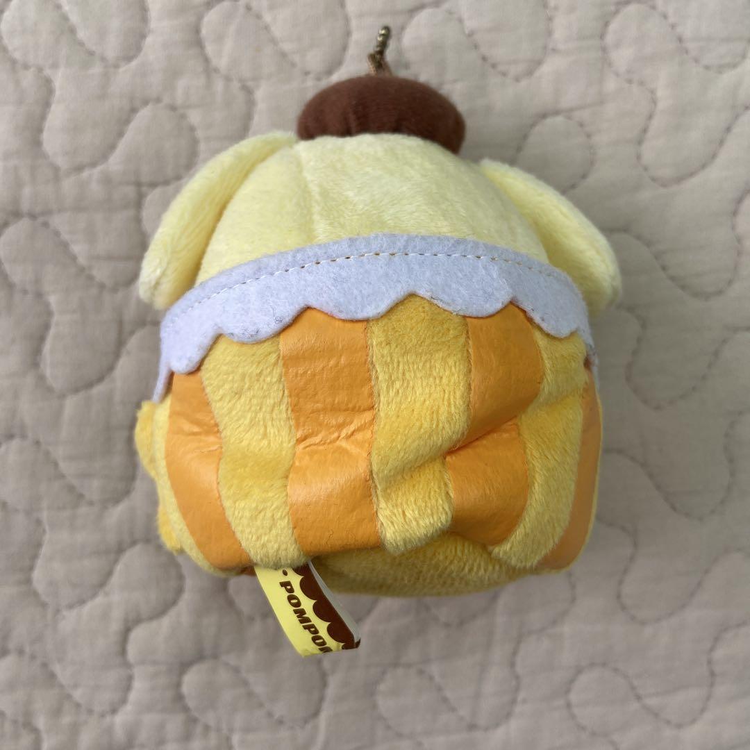 ポムポムプリン マフィン ぶどう イッツデモ ボールチェーン マスコット ポムポムプリン マフィン ぶどう イッツデモ ボールチェーン