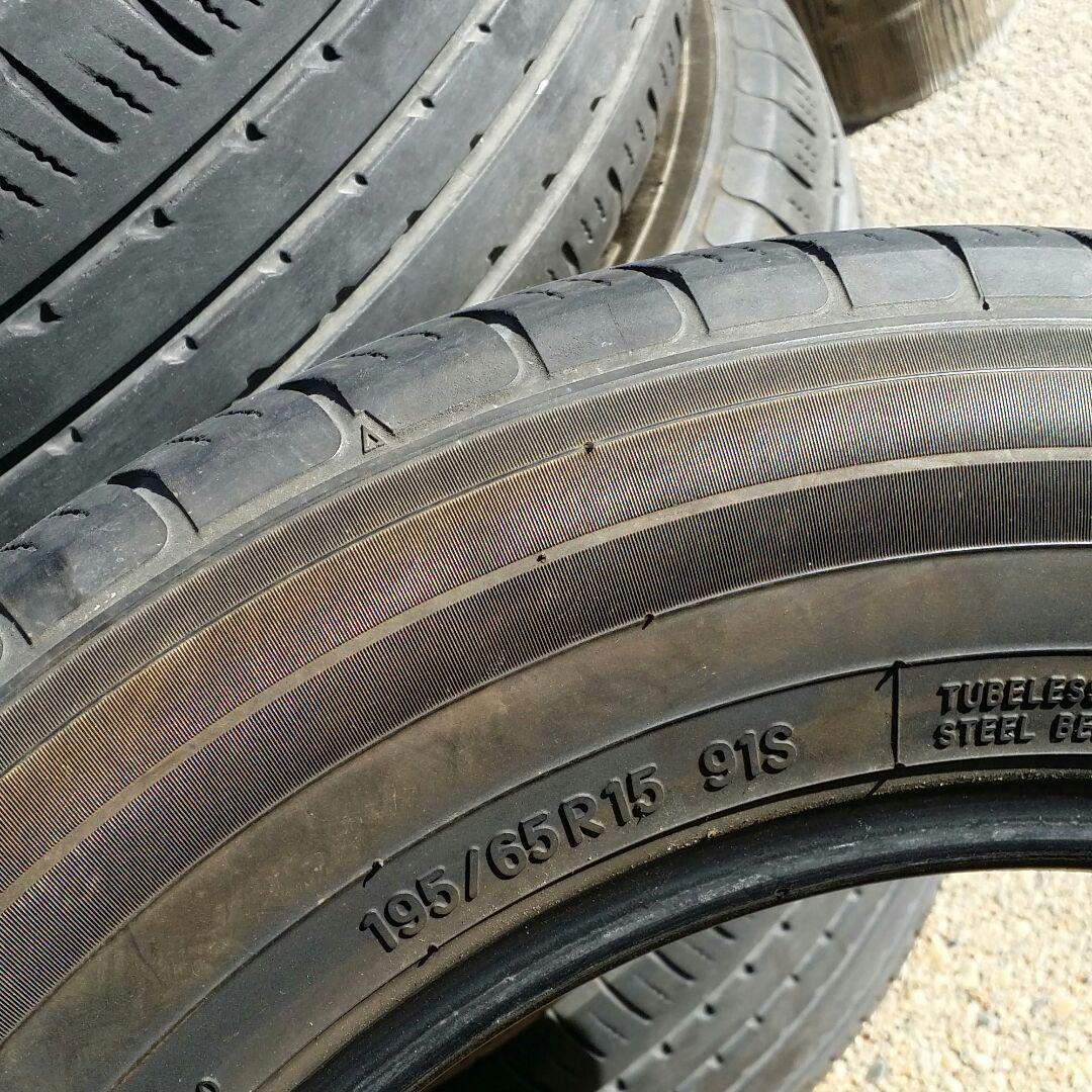 送料込み TOYO 195/65R15 タイヤ4本セット - rehda.com