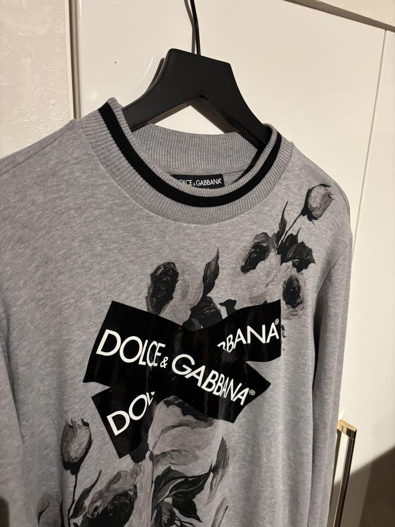 ドルガバ DOLCE&GABBANA フラワー スウェット 48
