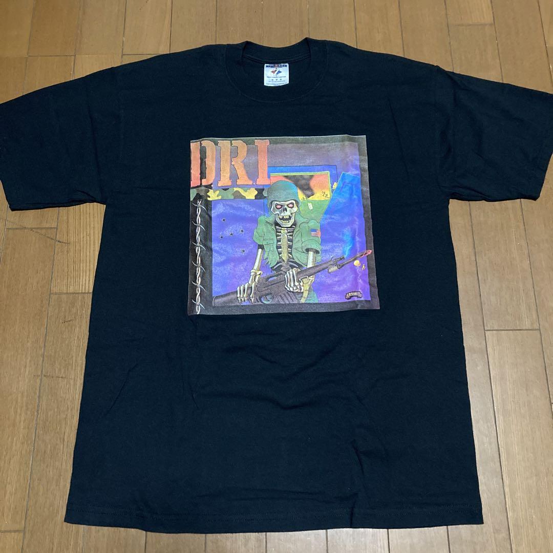 レア_メタルTシャツ_D.R.I._Lサイズ_ヴィンテージTシャツ
