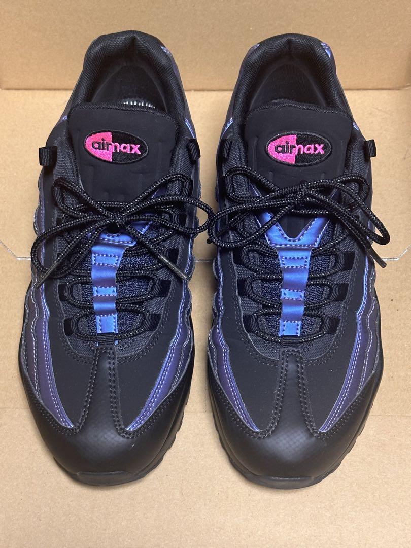Nike Air Max 95 ブラック/ブルー/パープルグラデ28.0美品