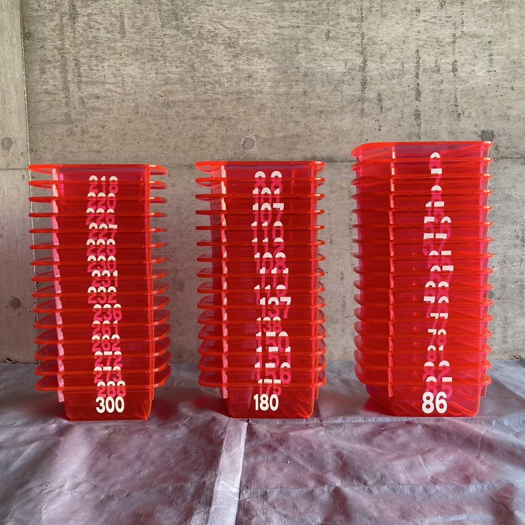 パチンコ パチスロ ドル箱 メダル ケース 46箱 小物入れ 鉢 ポップ レトロ