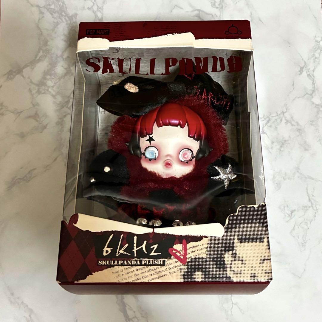 SKULLPANDA ヨーロッパ限定 スカルパンダぬいぐるみペンダント E