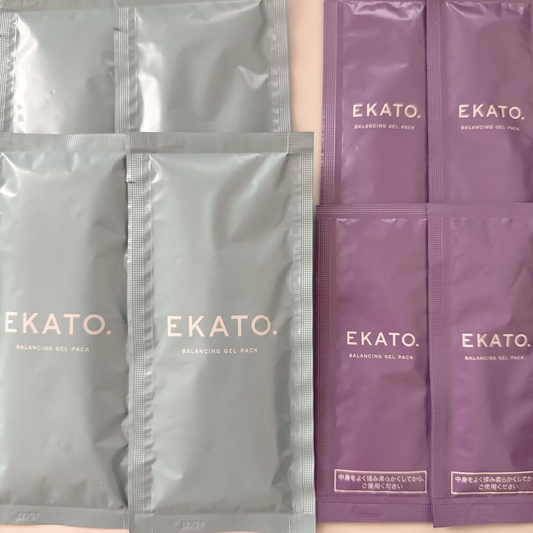 EKATO エカト 炭酸パック　バランシングジェルパック 4回分