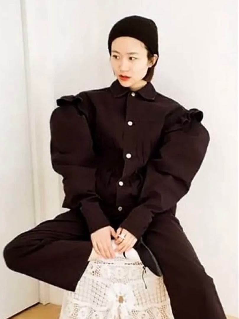 HOLIDAY フリル付きデニムジャケット SIZE holiday